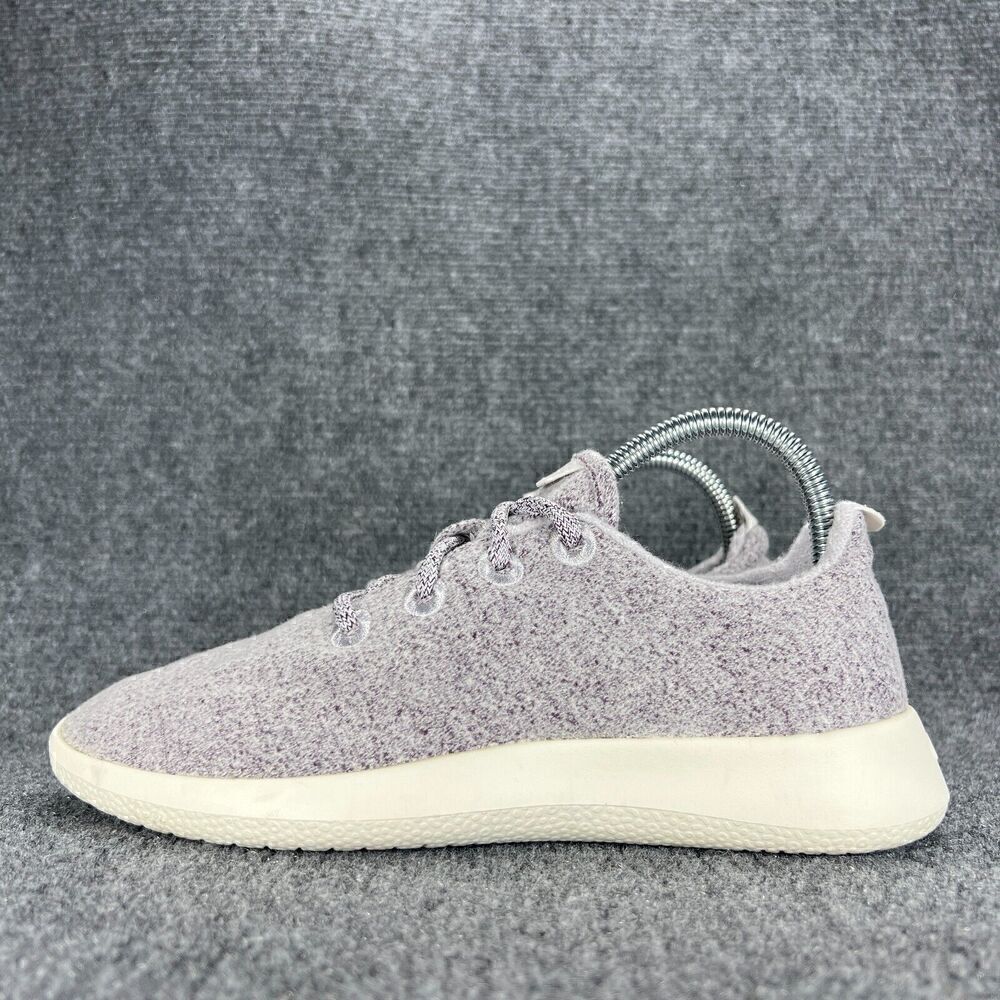 Allbirds Wool Runner Sneakers Womens 8 Gray Athletic Casual Lace Up Low Top - Picture 6 of 12